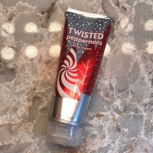 Twisted peppermint body cream by BATH & BODYWORKs